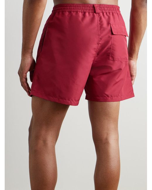 Loro Piana Red Bay Straight-Leg Mid-Length Swim Shorts for men