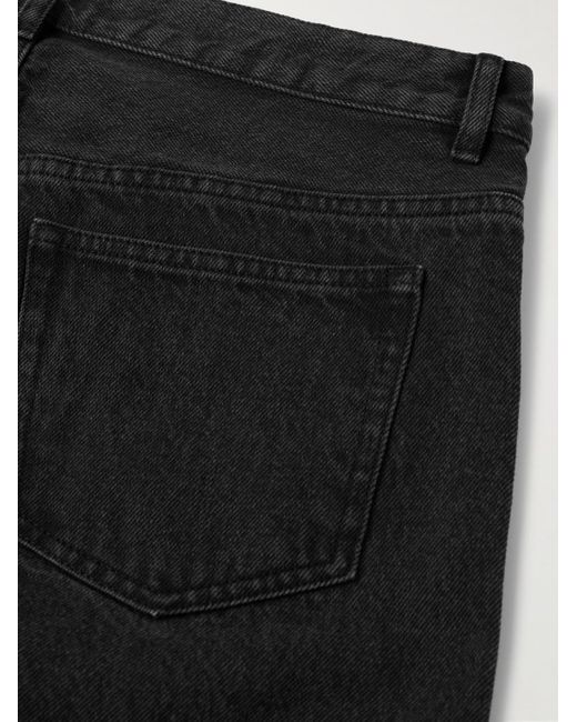 A.P.C. Black New Standard Slim-Fit Straight-Leg Jeans for men