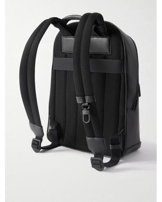 Montblanc M-Lock 4810 Rucksack aus vollnarbigem Leder in Black für Herren