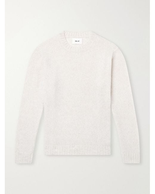 NN07 Natural Lee 6598 Merino Wool-Blend Sweater for men