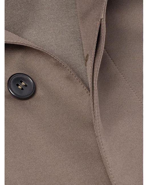 Zegna Brown Motorin 300Cc Satin-Twill Jacket for men