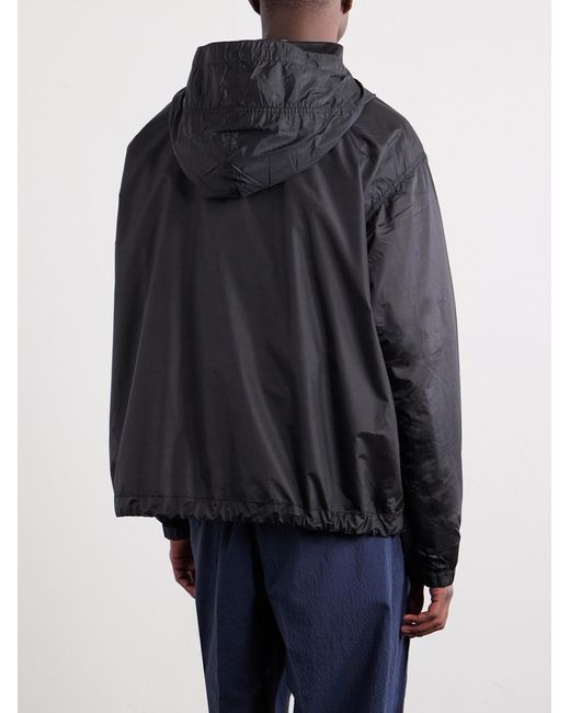 Beams Plus Blue Mil Wool-Blend Hooded Shell Jacket for men