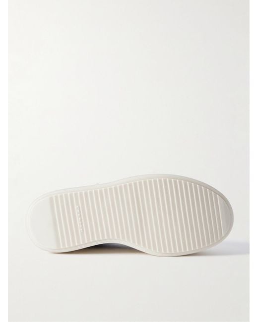 Rick Owens Black Double Bumper Exaggerated-Sole Plush Sneakers for men