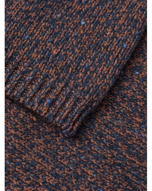 Massimo Alba Purple Chad Wool Sweater for men