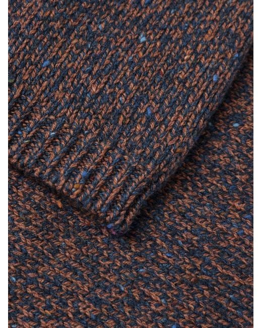 Massimo Alba Purple Chad Wool Sweater for men