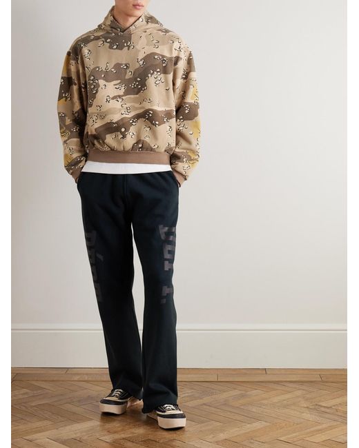 Kapital Natural Peckish Choco-Chip Printed Cotton Hoodie for men