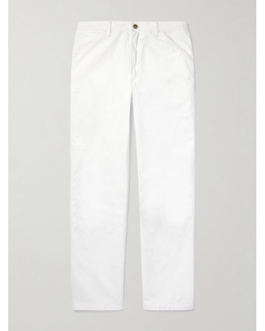 Polo Ralph Lauren White Straight-leg Logo-appliquéd Jeans for men