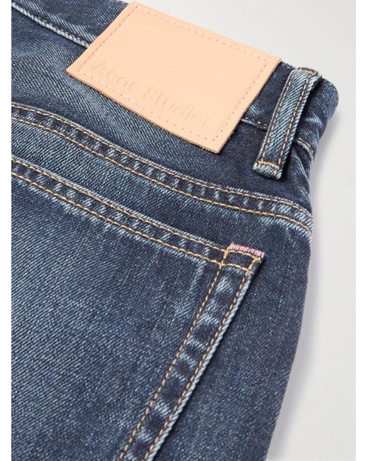 Jeans A Gamba Dritta 2021M di Acne in Blue da Uomo