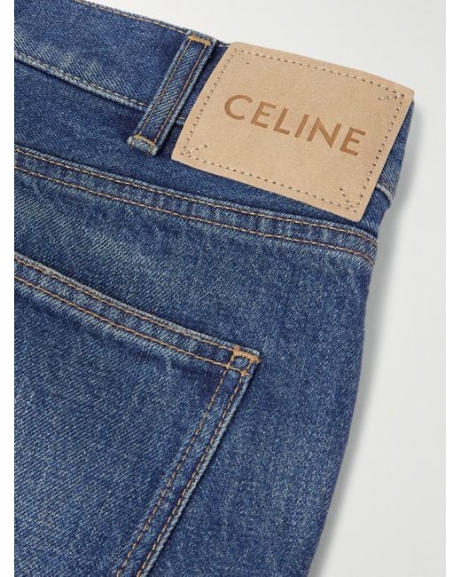 Céline Marco Schlagjeans mit Fransen in Blue für Herren
