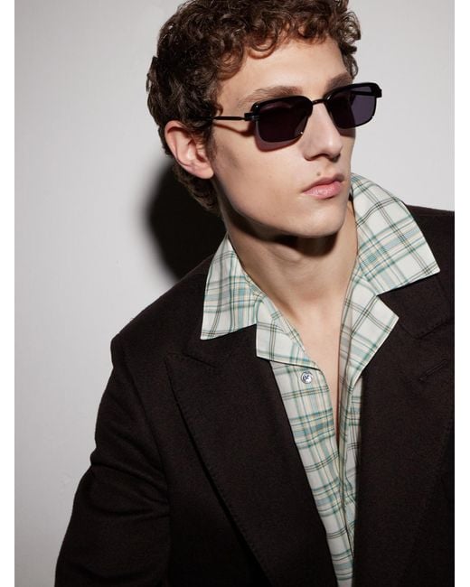 Jacques Marie Mage Black Comanche Square-Frame Titanium And Acetate Sunglasses for men