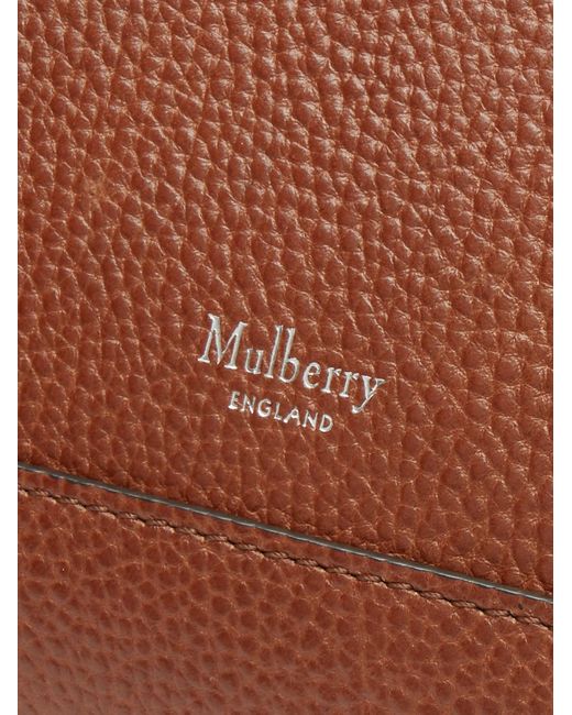 Mulberry Brown Belgrave Full-grain Leather Briefcase for men