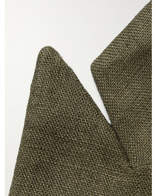Favourbrook Green Ebury Linen Suit Jacket for men