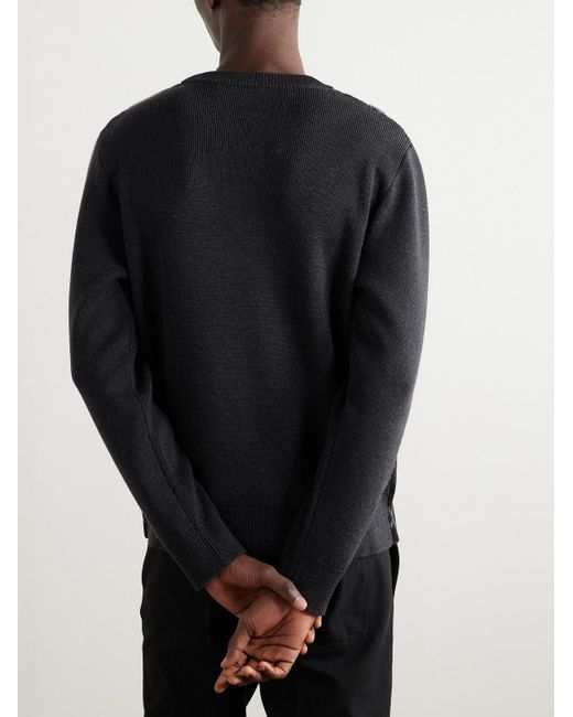 Givenchy Pullover aus einer Wollmischung mit Argyle-Muster in Black für Herren