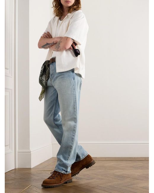 CHERRY LA Blue Straight-leg Jeans for men
