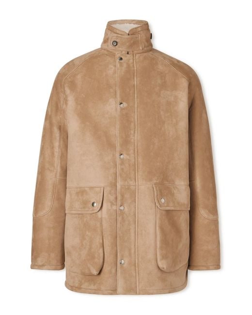 Loro Piana Natural Shearling Jacket for men