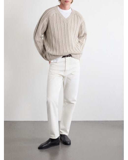 Studio Nicholson Natural Riso Straight-leg Jeans for men