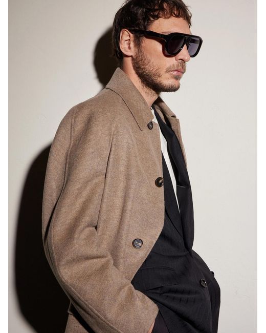 Jacques Marie Mage Black Jasper Aviator-style Acetate Sunglasses for men