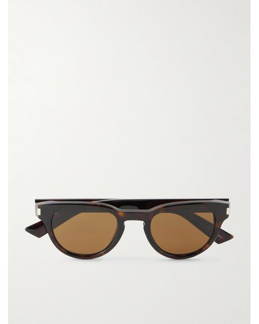 Saint Laurent Multicolor Rounded-frame Acetate Sunglasses for men