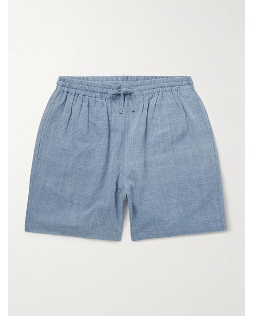 Shorts A Gamba Dritta di Kardo in Blue da Uomo