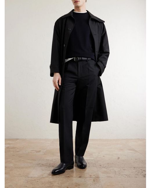 Canali Blue Cotton Sweater for men
