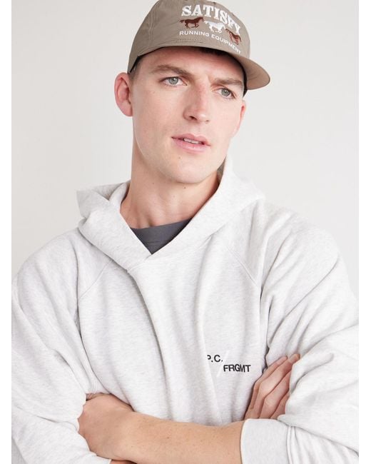 Satisfy Brown Flitesilk Logo-Embroidered Shell Running Cap for men