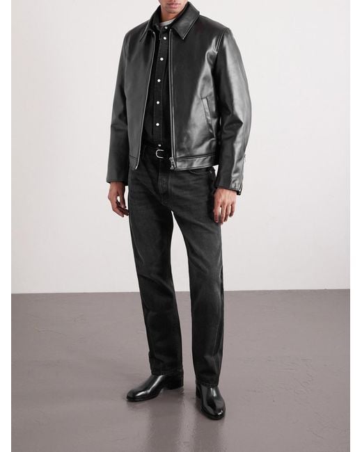 Givenchy Gray Straight-Leg Jeans for men