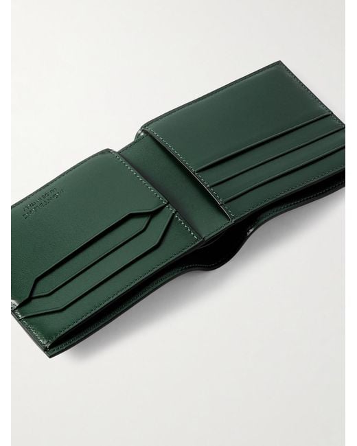 Montblanc Green Meisterstück Dégradé Leather Billfold Wallet for men