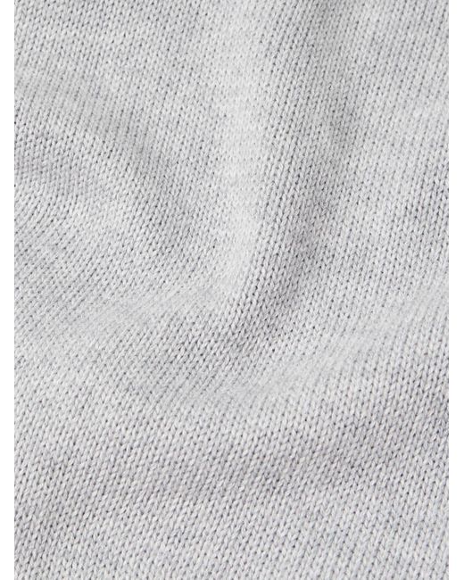 Ghiaia White Cotton Sweater for men