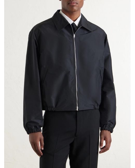 Jil Sander Blue Shell Blouson Jacket for men
