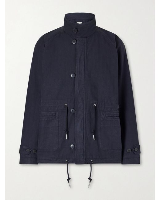 mfpen Blue Terrain Cotton Jacket for men