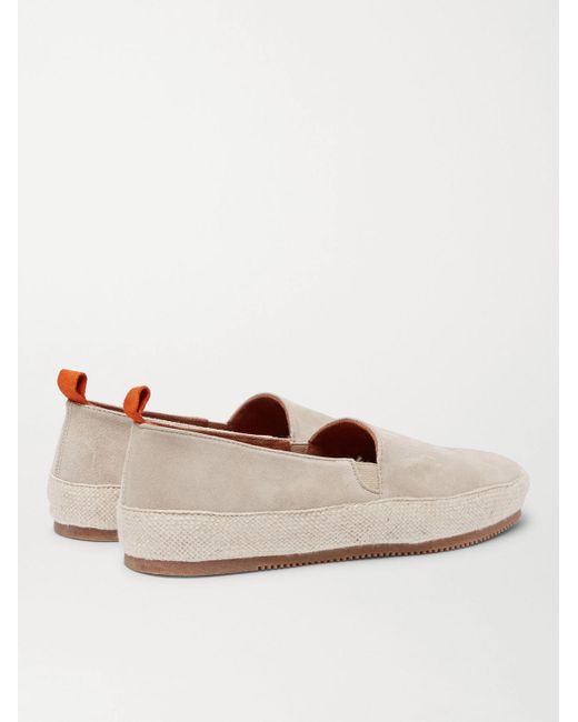 Mulo Multicolor Suede Espadrilles for men