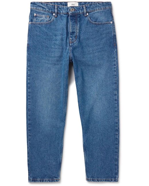 AMI Blue Tapered Jeans for men