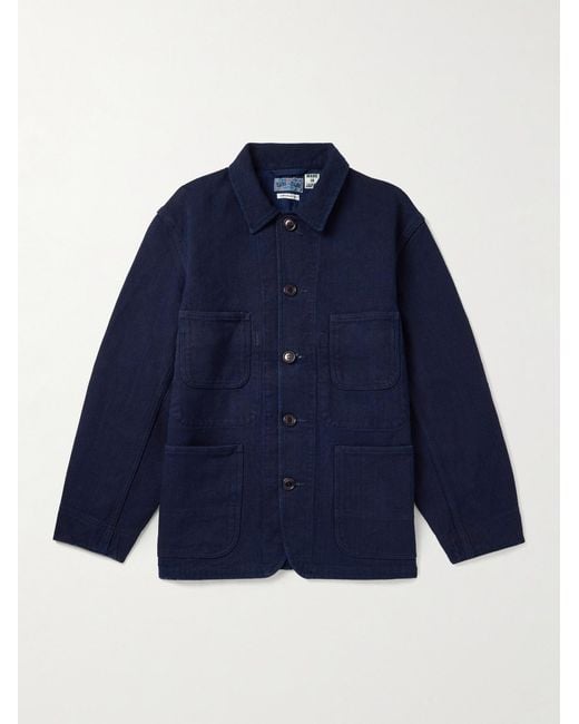 Blue Blue Japan Blue Sashiko Cotton Jacket for men