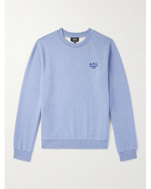 Felpa di A.P.C. in Blue da Uomo