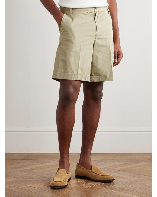 A.P.C. Natural Andrew Straight-leg Cotton Shorts for men