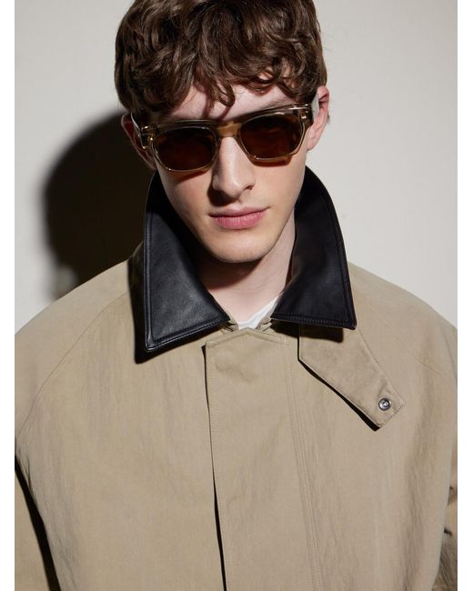 Oliver Peoples Natural Kasdan Acetate Sunglasses for men
