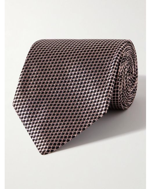 Tom Ford Pink 8cm Silk-jacquard Tie for men