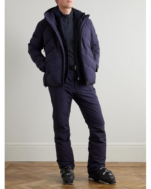 Bogner Blue Harry First Stretch-fleece Ski Mid-layer for men