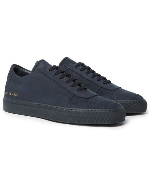 Common Projects Blue Bball Nubuck Sneakers for men