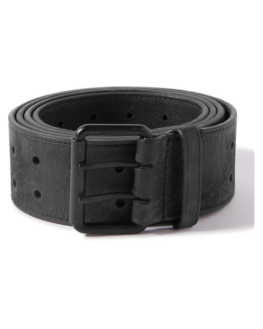 Balenciaga Black 5cm Leather Belt for men