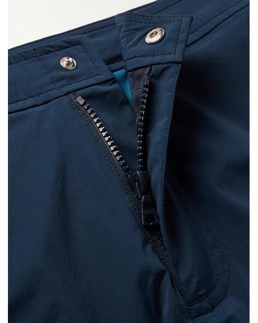 Orlebar Brown Blue Bulldog Sport Mid-length Swim Shorts for men