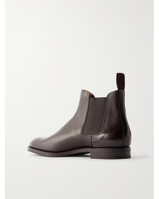 John Lobb Lawry Chelsea Boots aus Leder in Brown für Herren
