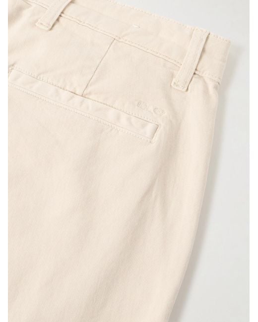 NN07 Natural Aden 1923 Straight-Leg Organic Cotton-Blend Twill Chinos for men