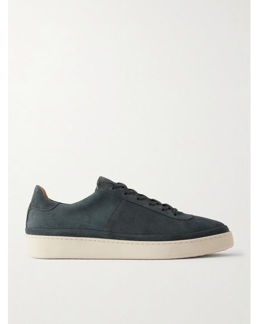 Mulo Blue Suede Sneakers for men