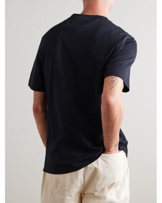 Brunello Cucinelli Black T-Shirt M/C for men