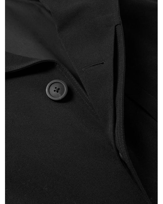 Bonotto Cappotto in tela di lana di Rick Owens in Black da Uomo