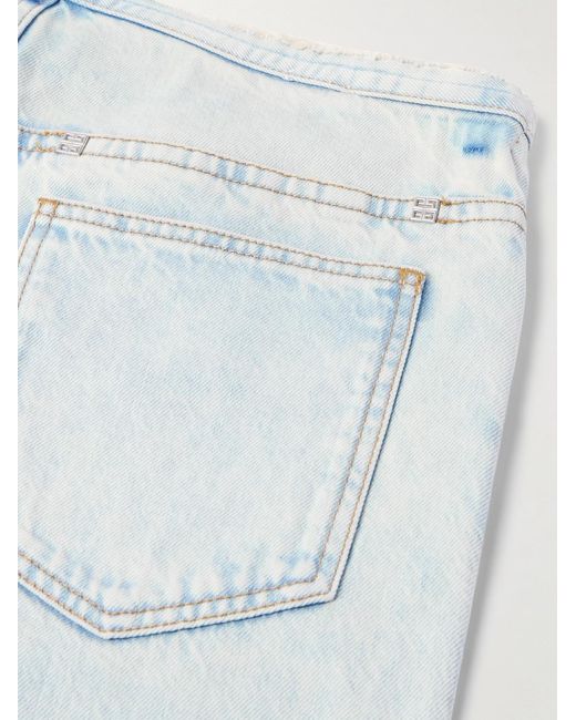 Givenchy Blue Denim Shorts for men