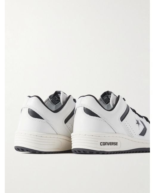 Converse White Weapon Leather Sneakers for men