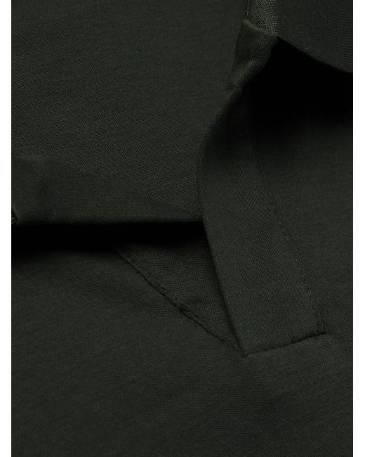 NN07 Green Paul 3525 Organic Cotton Polo Shirt for men