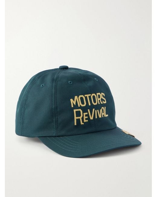 Visvim Blue Excelsior Wool And Silk-Blend Twill Cap for men